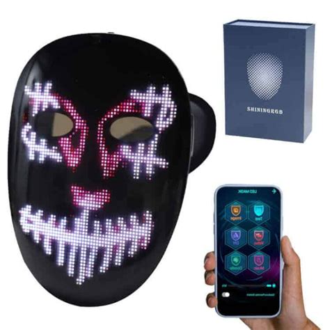 Image result for Programmable LED Face Mask
