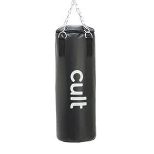 Buy Cult Punching Bag 3ft Unfilled with Hanging Chain & Hand Wrap ...