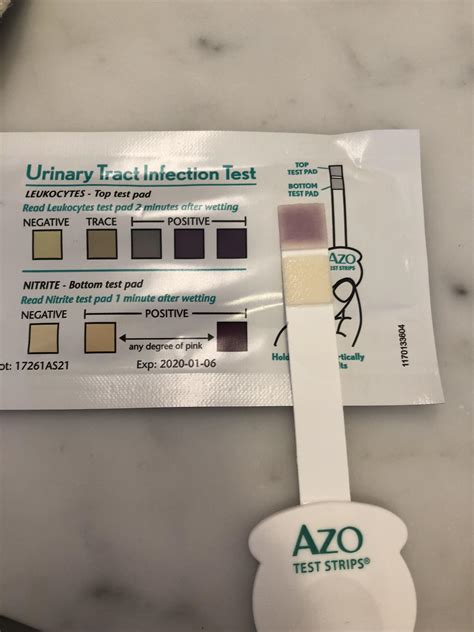 Does anyone else’s UTI test look like this when they’re in a flair? : r/Interstitialcystitis