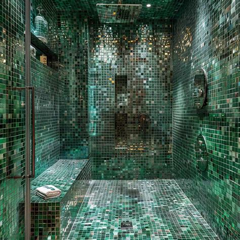 7+ Gorgeous Green Bathroom Tile Inspiration Tips • 333k+ Inspiring ...