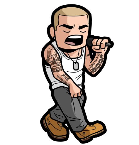 Slim Shady Sticker by MrCollectIt - White - 3"x3" in 2020 | Eminem slim ...