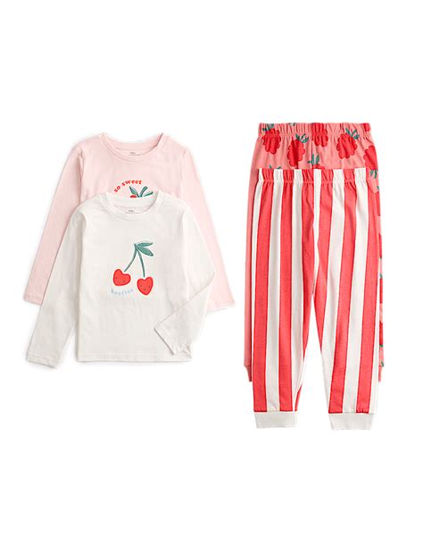 Buy 2 Pack Pure Cotton Fruit Graphic Pyjama Sets (1-8 Yrs) at Marks ...