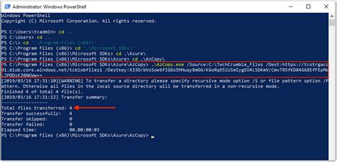 How to Use AzCopy 的图像结果