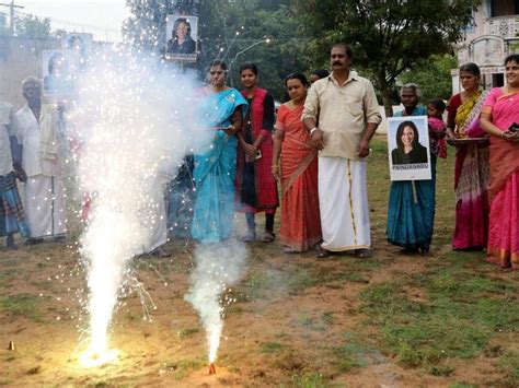 US President Election 2020: South Indian Village Celebrates Kamala ...