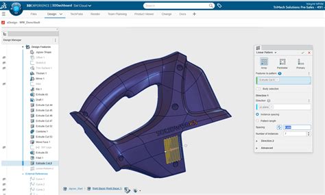 Image result for Patterning Features in SolidWorks