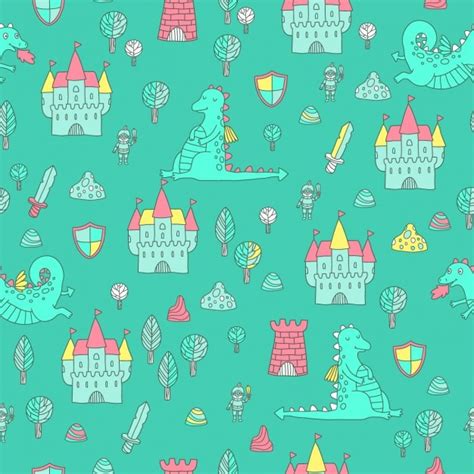 Märchen-Muster | Kostenlose Vektor