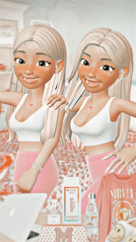 Zepeto Aesthetics Girls en 2025 | Dibujos bonitos, Frozen decoracion fiesta, Decoración de unas