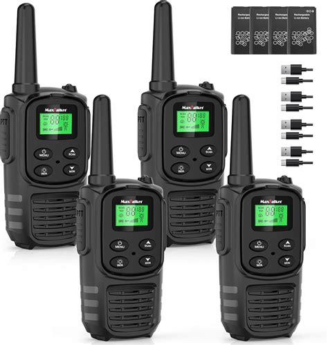 Amazon.com: MaxTalker Walkie Talkies Long Range for Adults, MT10 ...