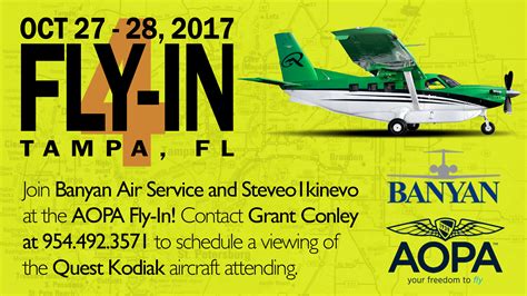 Quest Kodiak Attending 2017 AOPA Fly-In - Banyan Air Service