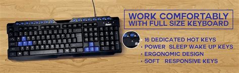 Amazon.in: Buy Foxin Fkm-506 Pro Multimedia Keyboard&Mouse Combo (Black ...