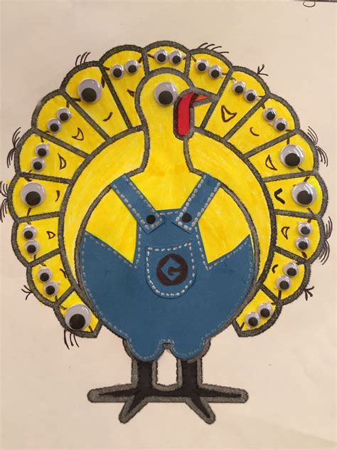 Printable Minion Turkey