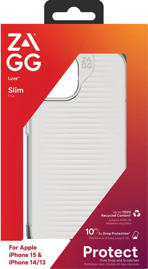 Specificaties van Zagg Luxe (iPhone 15, iPhone 14, iPhone 13 ...