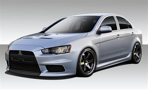 2008-2015 Mitsubishi Lancer Duraflex Evo X V3 Body Kit - 4PC - 109442