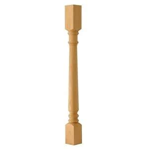 Traditional Double Square Bar Column, Cherry : Amazon.in