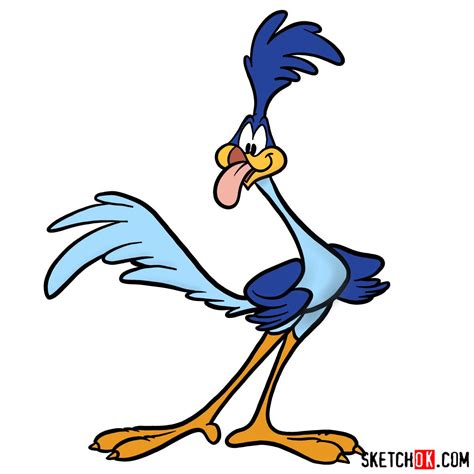 Road Runner Cartoon Drawing 的图像结果