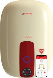 Venus 15RW Lyra Nexus 15-Litre (Ivory/Winered),WiFi enabled, IoT ...