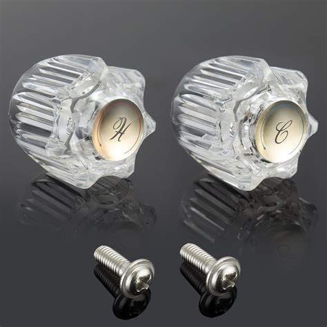 Bathroom Faucet Handles, Bathtub Faucet Knobsatible with Delta/Delex ...