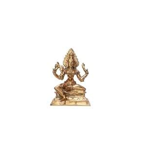 Buy Panchaloha Idol of chowdeshwari Devi, bhairavi Devi, Goddess Statue ...