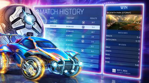 ¡Presentamos el historial de partidos y los perfiles de jugador de Rocket League!