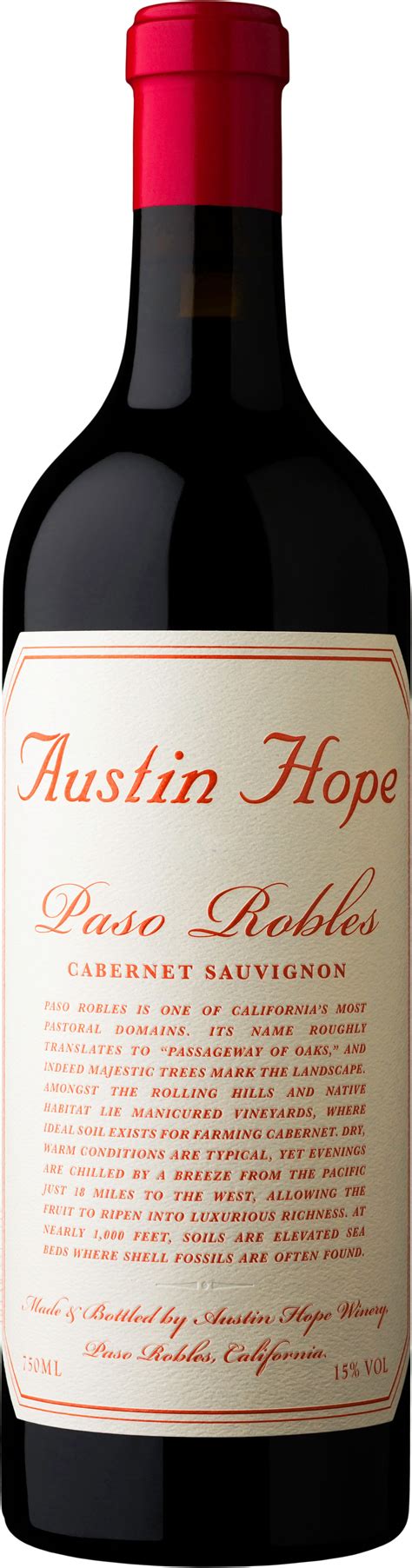 Austin Hope Cabernet Sauvignon 2021 | 750 ml Bottle