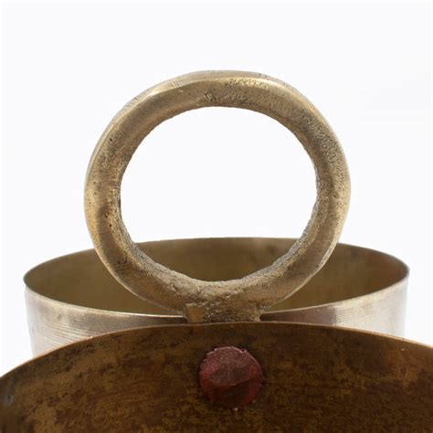 Buy Bowls | Brass Double Bowl | Shop at The Purple Turtles — The Purple ...