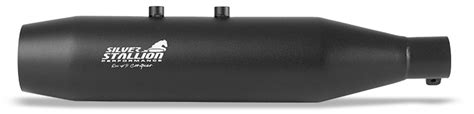 Silver Stallion Performance Exhausts RE Shorty- Hunter 350- Black Matte ...