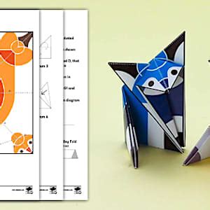 Enkl Origami Fox | Printable