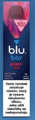 E-Zigarette BLU Bar 600 Puffs Berry Mix | ExcaliburCigars