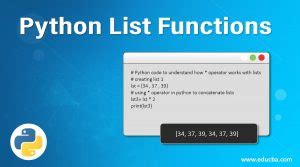 Image result for All List Functions in Python