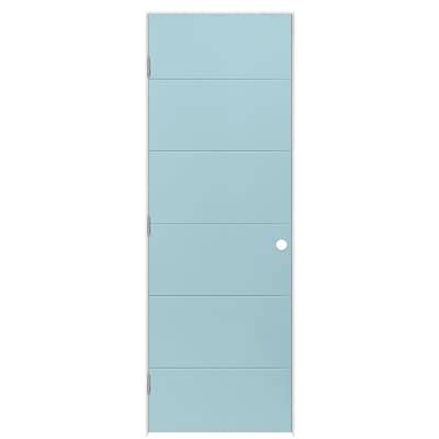 Blue 28-in x 80-in Prehung Interior Doors at Lowes.com