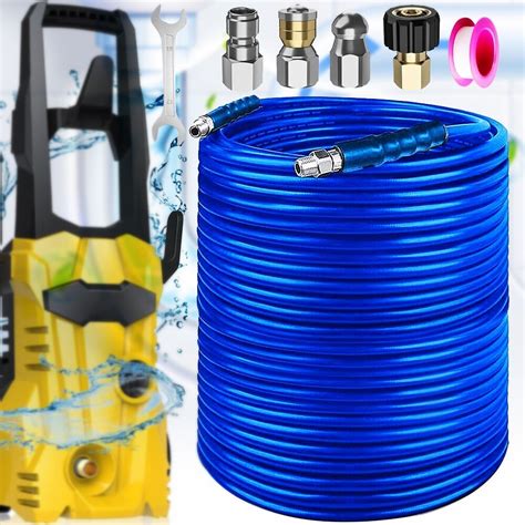 5800PSI Sewer Jetter Kit for Pressure Washer 150FT | Ubuy India