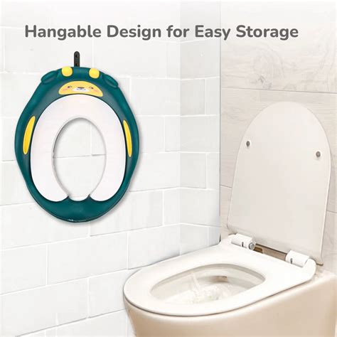 Minimo Teddy Potty Seat Green Yellow For Stress Free Toilet Training ...