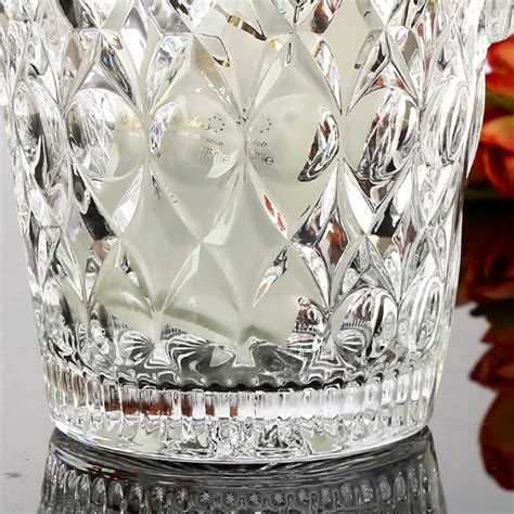 Textured Glass Ice Bucket With Handle Online - Premium Ice Bucket ...