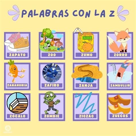 Ejemplos de palabras con Z | Euroinnova