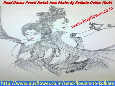 Hand Drawn Pencil Sketch From Photos - Yoga Service In Abhudaya Nagar ...