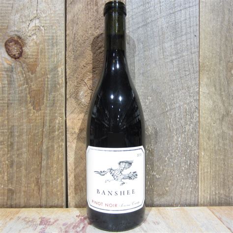 BANSHEE SONOMA COUNTY PINOT NOIR 2015 750ML - Oak and Barrel