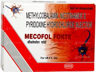 Mecofol Forte Injection 2 Ml - Uses, Side Effects, Dosage, Price | Truemeds