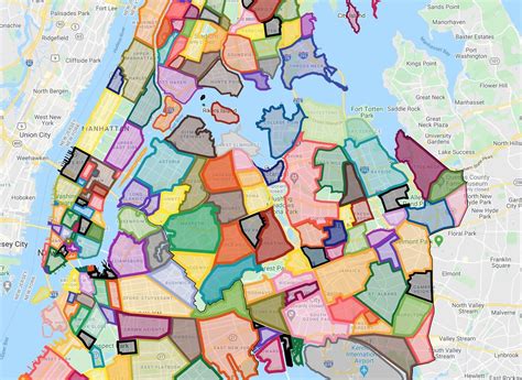 Map Of New York City Neighborhoods