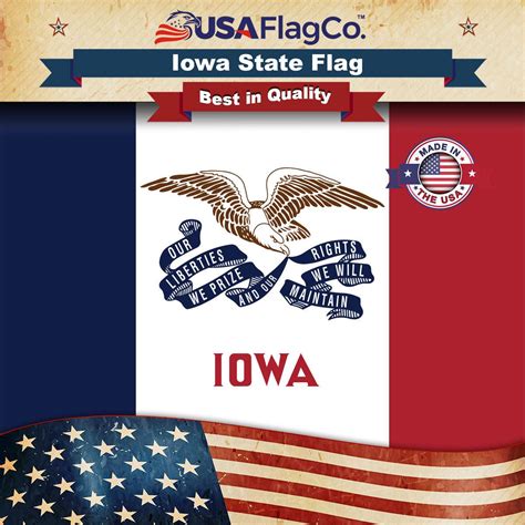 Iowa Flag Iowa Flag Stock Vector Images Alamy