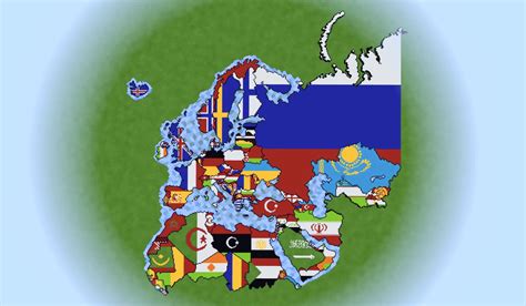 Minecraft europe map pixel by pixel - jolocouture