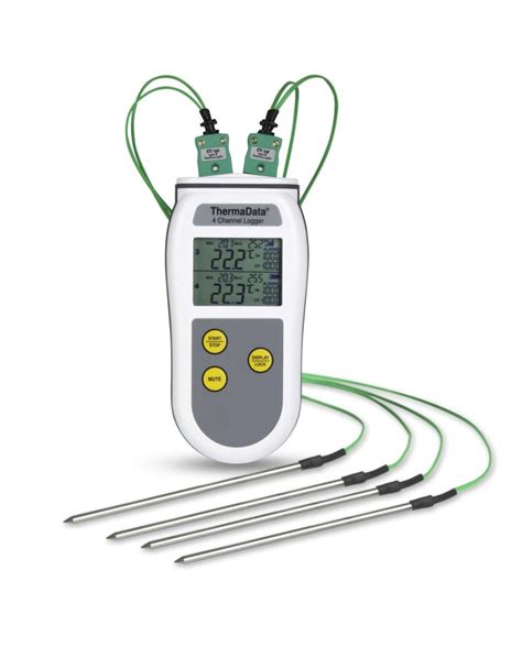 Image result for Data Logger Thermometer 4 Channel