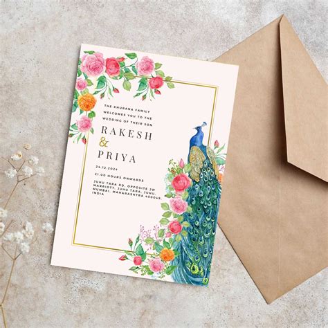 Custom Indian Wedding Cards - Shadi Invitation – Nutcase