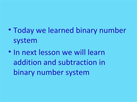 Image result for Binary Number System Tutorial