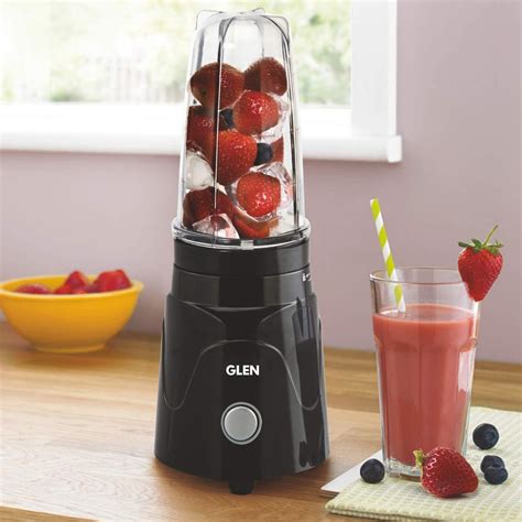 Glen SA 4048 Active Blender | 350W Compact Mixer Grinder | 2 Jars