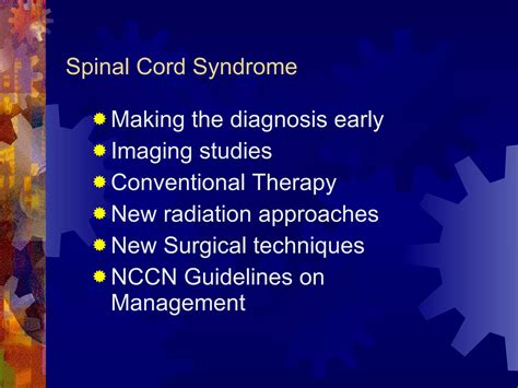 Spinal Cord Syndrome | PPT