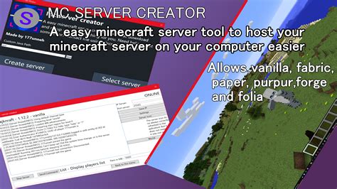 Image result for Minecraft Server Creator
