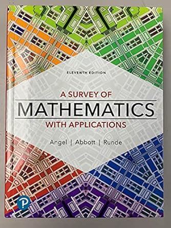 Buy A Survey of Mathematics With Applications: High School Edition Book ...