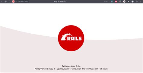 Ruby On Rails Server 的图像结果