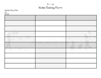 Image result for Why Write in Note Forms