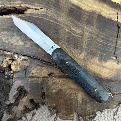 Chuck Gedraitis Custom Switch Army Switch Blade Titanium Handle w ...